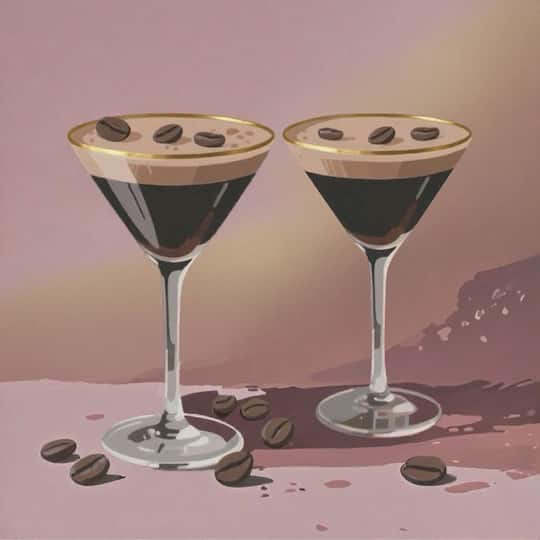 11" x 11" Summer Espresso Martini Canvas Painting Kit by Craft Smart®